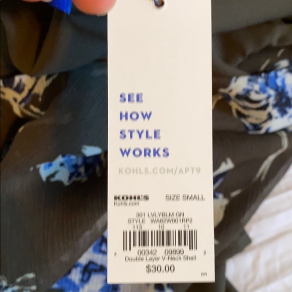 Tank top blouse - Picture 2 of 2